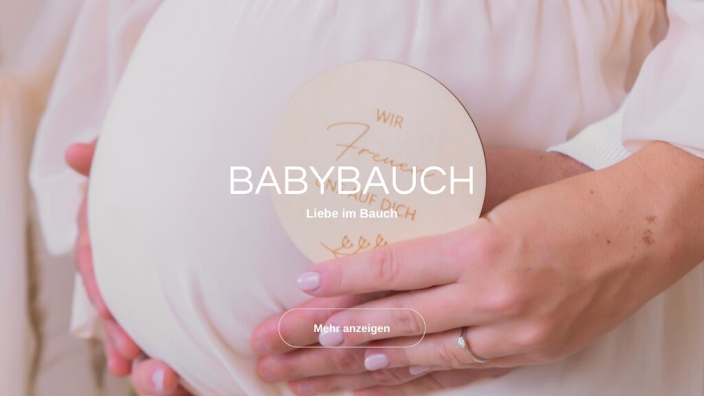 Babybauch Fotograf